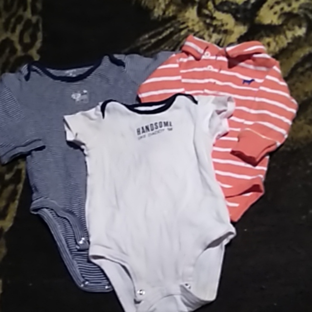 Boys Carter's onesies
